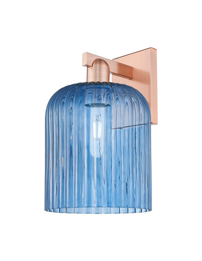 Arcadia One Light Wall Sconce in Antique Copper (405|7161WACG5598BL)