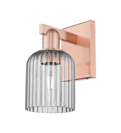 Arcadia One Light Wall Sconce in Antique Copper (405|7161WACG5595SM)