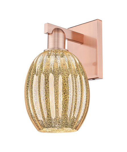 Arcadia One Light Wall Sconce in Antique Copper (405|7161WACG4596ME)