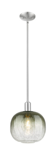 Arcadia One Light Pendant in Brushed Satin Nickel (405|7161SSNG48110SL)