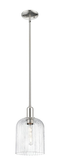 Arcadia One Light Pendant in Polished Nickel (405|7161SPNG5598CL)