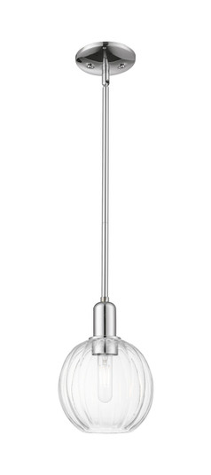 Arcadia One Light Mini Pendant in Polished Chrome (405|7161SPCG4587CL)