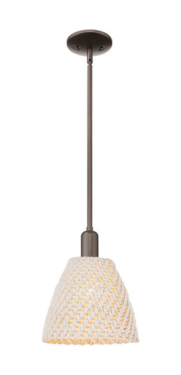 Arcadia One Light Mini Pendant in Oil Rubbed Bronze (405|7161SOBNBD9NAT)