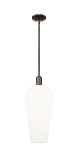 Arcadia One Light Mini Pendant in Oil Rubbed Bronze (405|7161SOBG4568WH)