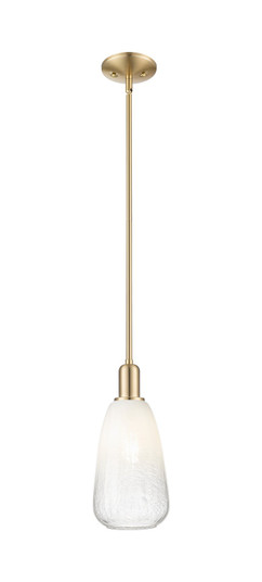 Arcadia One Light Mini Pendant in Champagne Bronze (405|7161SCBG4806OP)