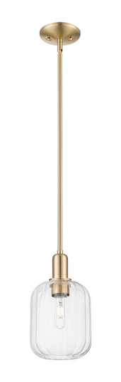 Arcadia One Light Pendant in Champagne Bronze (405|7161SCBG4607CL)