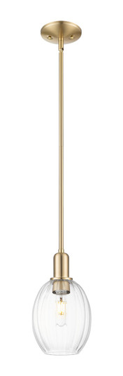 Arcadia One Light Mini Pendant in Champagne Bronze (405|7161SCBG4596CL)