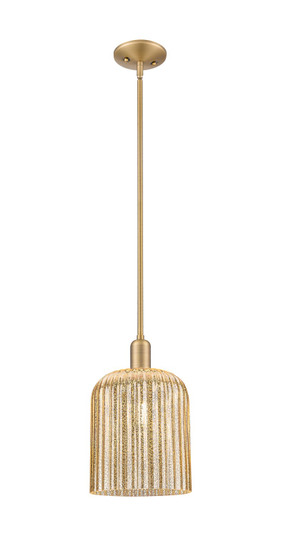 Arcadia One Light Mini Pendant in Brushed Brass (405|7161SBBG5598ME)