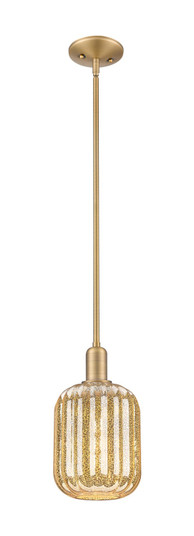 Arcadia One Light Pendant in Brushed Brass (405|7161SBBG4607ME)