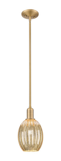 Arcadia One Light Mini Pendant in Brushed Brass (405|7161SBBG4596ME)