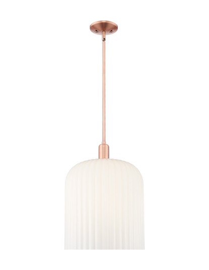 Arcadia One Light Mini Pendant in Antique Copper (405|7161SACG55912GWH)