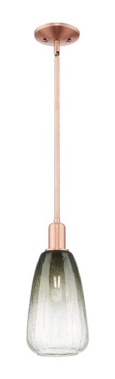 Arcadia One Light Mini Pendant in Antique Copper (405|7161SACG4806SL)