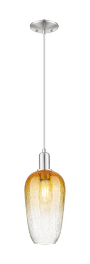 Arcadia One Light Mini Pendant in Brushed Satin Nickel (405|7161PSNG4847AM)