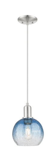 Arcadia One Light Mini Pendant in Brushed Satin Nickel (405|7161PSNG4838SB)