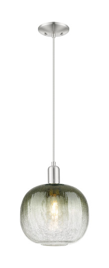 Arcadia One Light Mini Pendant in Brushed Satin Nickel (405|7161PSNG48110SL)