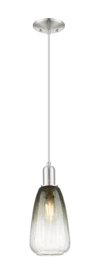 Arcadia One Light Mini Pendant in Brushed Satin Nickel (405|7161PSNG4806SL)