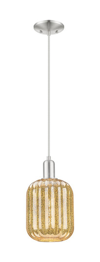Arcadia One Light Pendant in Brushed Satin Nickel (405|7161PSNG4607ME)