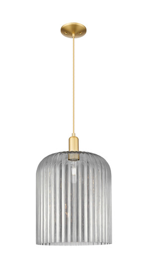 Arcadia One Light Mini Pendant in Satin Gold (405|7161PSGG55912SM)