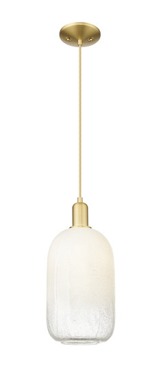 Arcadia One Light Mini Pendant in Satin Gold (405|7161PSGG4827OP)