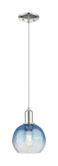 Arcadia One Light Pendant in Polished Nickel (405|7161PPNG4838SB)