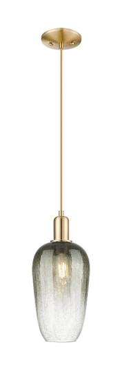 Arcadia One Light Mini Pendant in Champagne Bronze (405|7161PCBG4847SL)