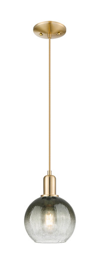 Arcadia One Light Mini Pendant in Champagne Bronze (405|7161PCBG4838SL)