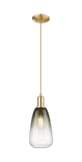 Arcadia One Light Mini Pendant in Champagne Bronze (405|7161PCBG4806SL)