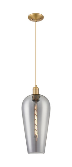 Arcadia One Light Mini Pendant in Brushed Brass (405|7161PBBG4568SM)