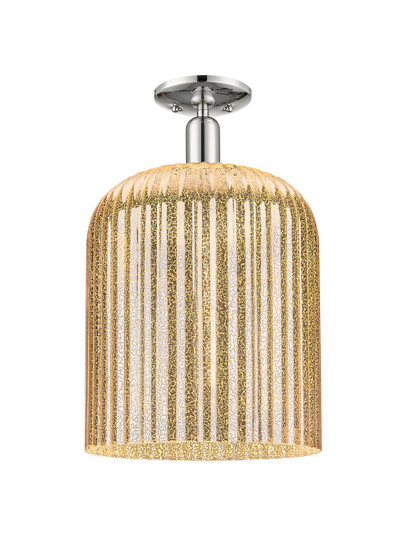 Arcadia One Light Semi-Flush Mount in Polished Nickel (405|7161CPNG55912ME)