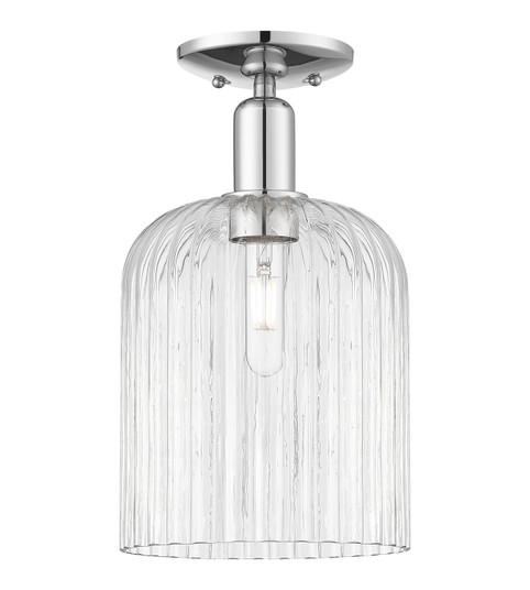 Arcadia One Light Semi-Flush Mount in Polished Chrome (405|7161CPCG5598CL)
