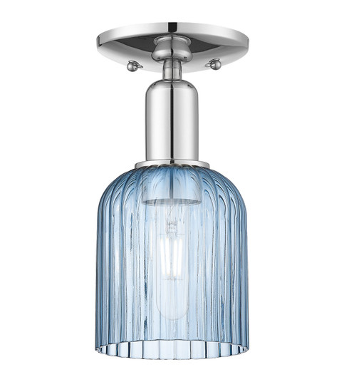 Arcadia One Light Semi-Flush Mount in Polished Chrome (405|7161CPCG5595BL)