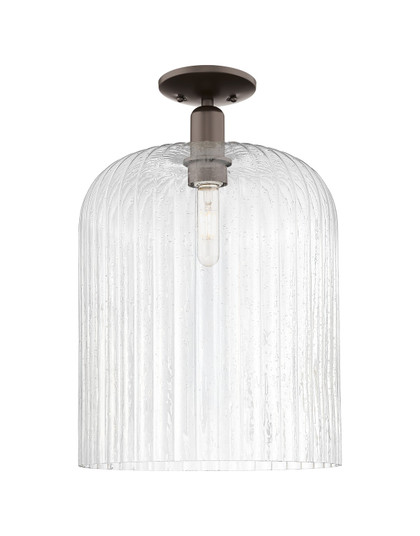 Arcadia One Light Semi-Flush Mount in Oil Rubbed Bronze (405|7161COBG55912SDY)