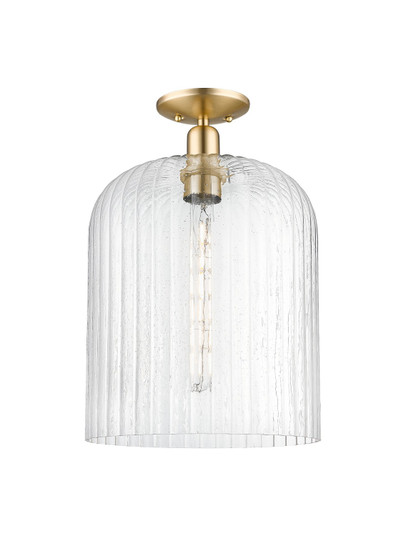Arcadia One Light Semi-Flush Mount in Champagne Bronze (405|7161CCBG55912SDY)