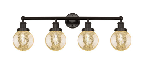 Edison Four Light Bath Vanity in Oil Rubbed Bronze (405|6164WOBG2086)