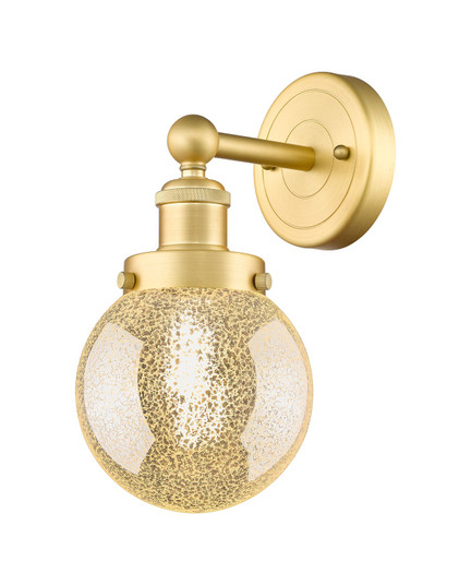 Edison One Light Wall Sconce in Satin Gold (405|6161WSGG2086)
