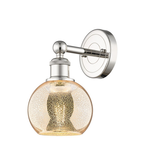 Edison One Light Wall Sconce in Polished Nickel (405|6161WPNG1286)
