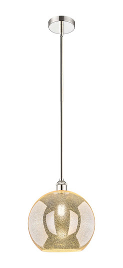 Edison One Light Mini Pendant in Polished Nickel (405|6161SPNG12812)