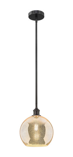 Edison One Light Mini Pendant in Matte Black (405|6161SBKG12810)