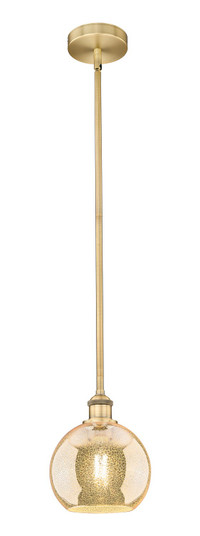 Edison One Light Mini Pendant in Brushed Brass (405|6161SBBG1288)