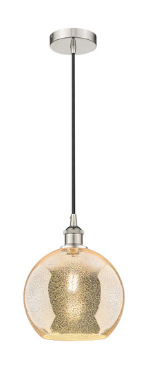 Edison One Light Mini Pendant in Polished Nickel (405|6161PPNG12810)