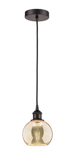 Edison One Light Mini Pendant in Oil Rubbed Bronze (405|6161POBG1286)