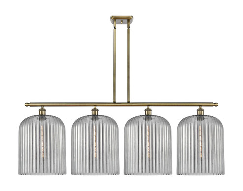 Ballston Four Light Island Pendant in Antique Brass (405|5164IABG55912SM)