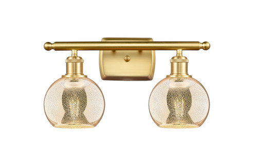 Ballston Two Light Bath Vanity in Satin Gold (405|5162WSGG1286)