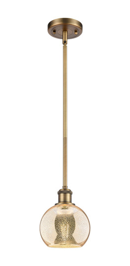 Ballston One Light Mini Pendant in Brushed Brass (405|5161SBBG1286)