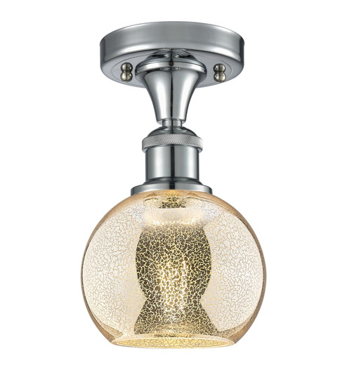 Ballston One Light Semi-Flush Mount in Polished Chrome (405|5161CPCG1286)