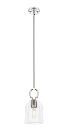 Downtown Urban One Light Mini Pendant in Polished Nickel (405|4851SPNG4876CL)
