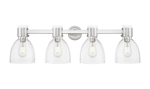 Downtown Urban Four Light Bath Vanity in Satin Nickel (405|4644WSNG464D7SDY)