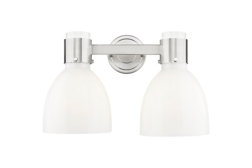 Downtown Urban Two Light Bath Vanity in Satin Nickel (405|4642WSNG464D7GW)