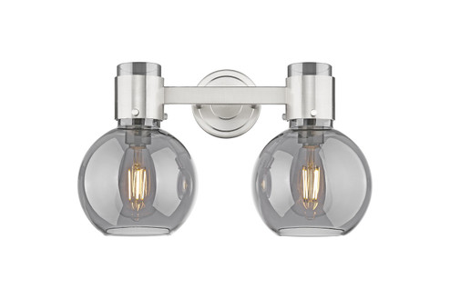 Downtown Urban Two Light Bath Vanity in Brushed Satin Nickel (405|4642WSNG464B7SM)