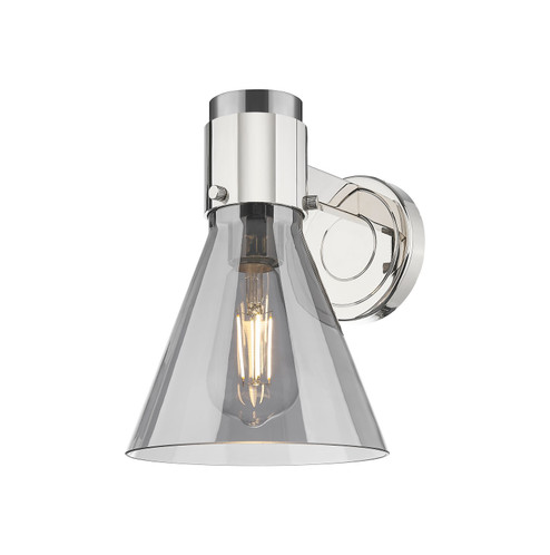 Downtown Urban One Light Wall Sconce in Polished Nickel (405|4641WPNG464C7SM)